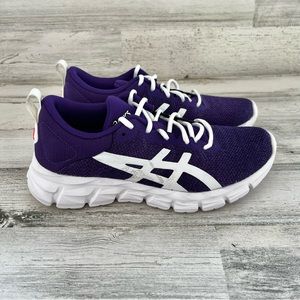 Asics Dynamic Purple and White Sneakers